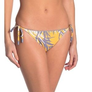 Red Carter Crochet Lace Trim Bikini Bottom